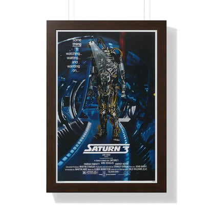 SATURN 3 1980 - Framed Movie Poster - The Sticker Space