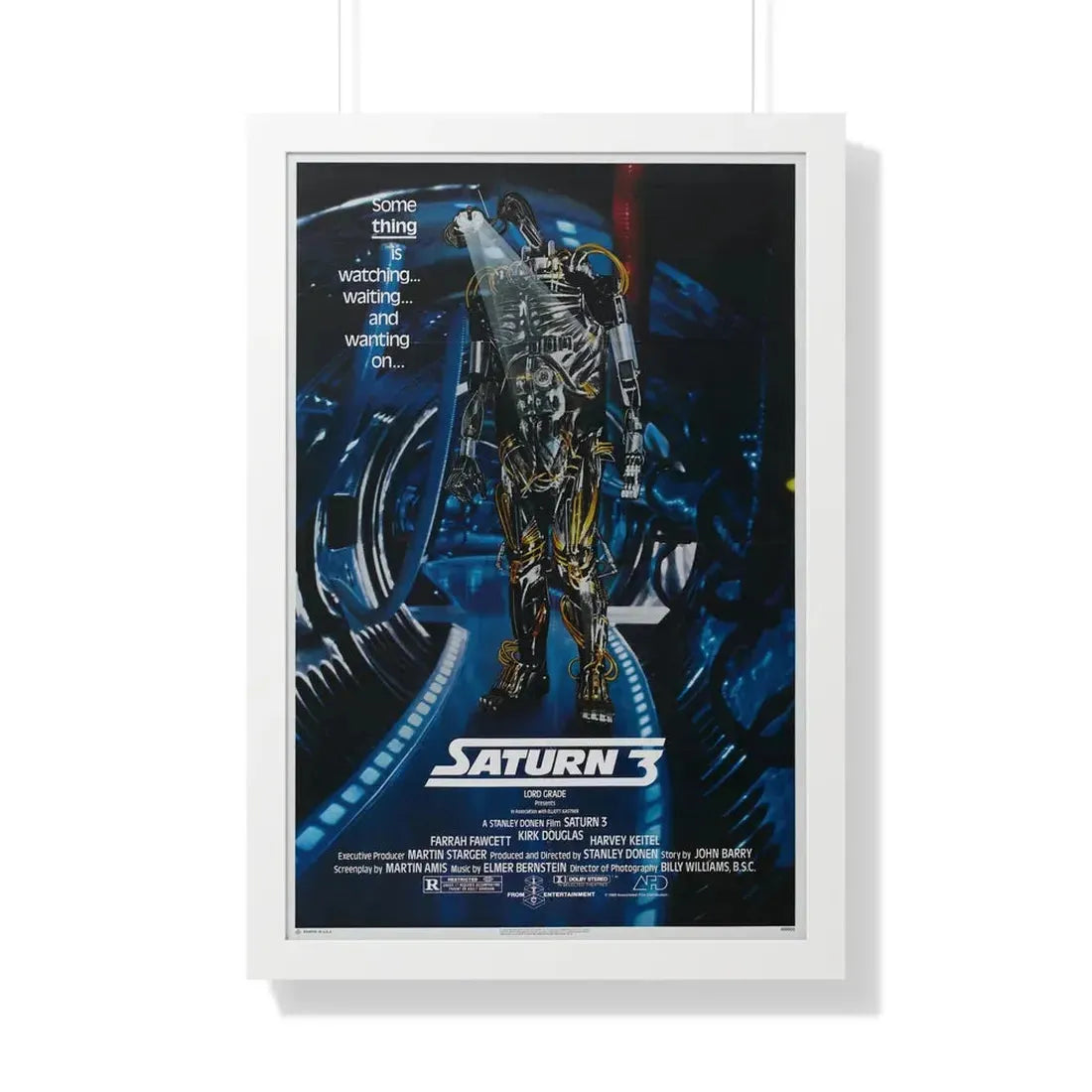 SATURN 3 1980 - Framed Movie Poster - The Sticker Space