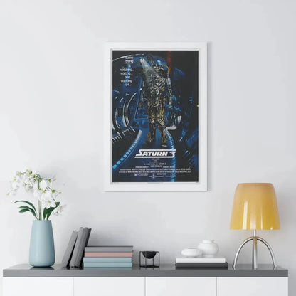 SATURN 3 1980 - Framed Movie Poster - The Sticker Space