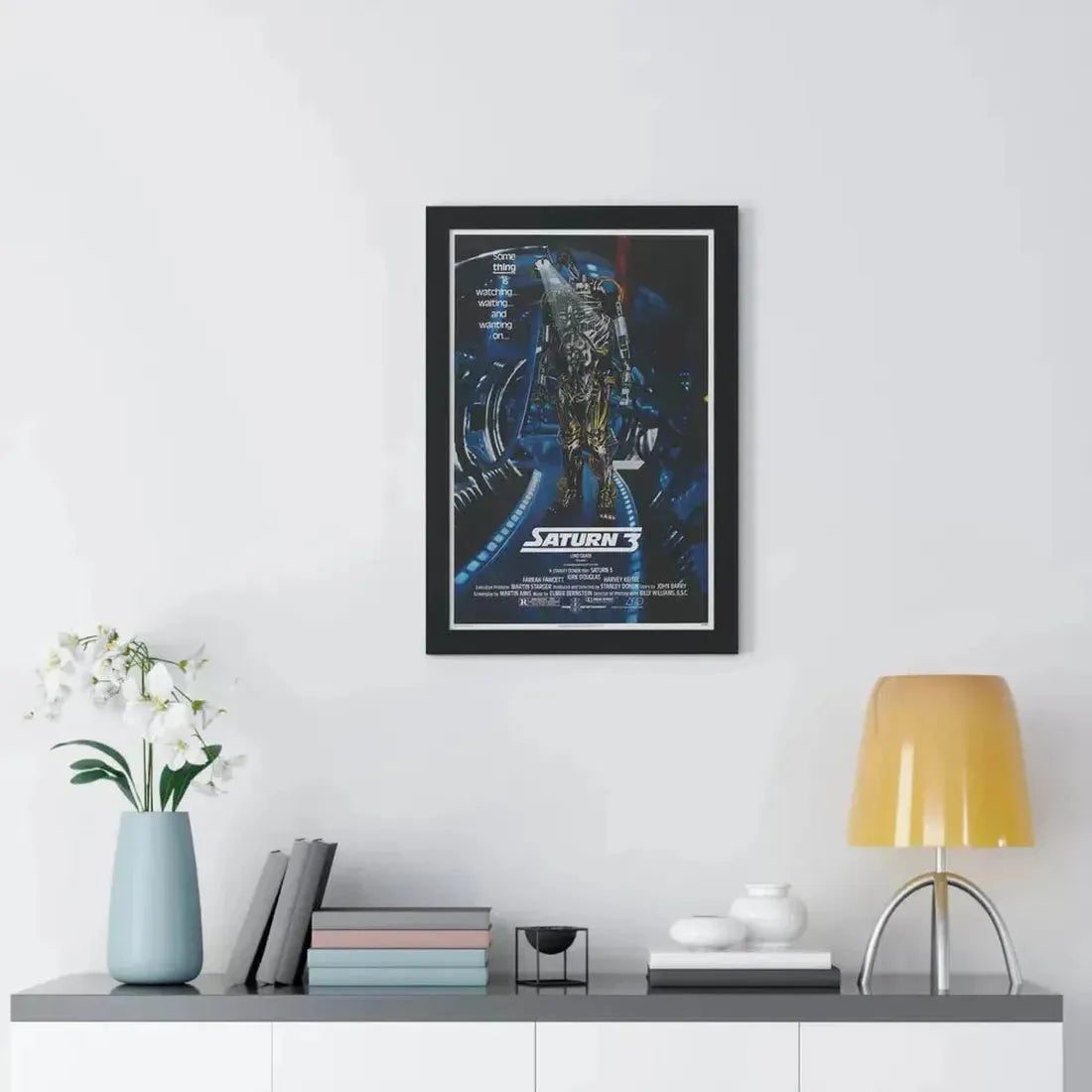 SATURN 3 1980 - Framed Movie Poster - The Sticker Space
