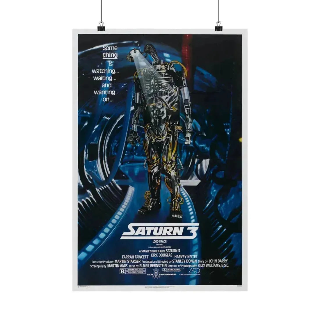 SATURN 3 1980 - Paper Movie Poster 16″ x 24″ Matte - The Sticker Space
