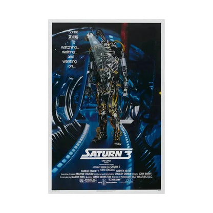 SATURN 3 1980 - Paper Movie Poster - The Sticker Space