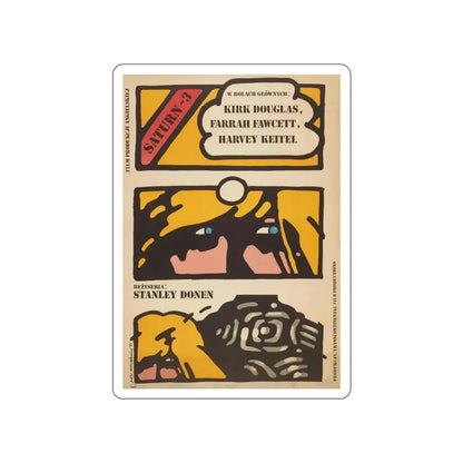 SATURN 3 (POLISH) 1980 Movie Poster STICKER Vinyl Die-Cut Decal 6 Inch - The Sticker Space