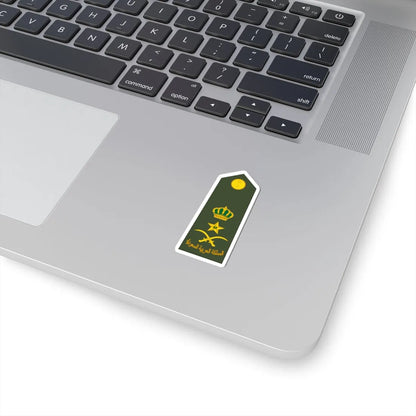 Saudi Arabia Army OF 8 (Saudi Arabia) (Military Rank) STICKER Vinyl Kiss-Cut Decal - The Sticker Space