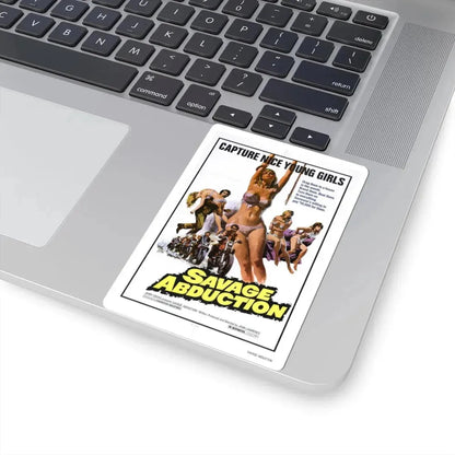 Savage Abduction 1973 Movie Poster - STICKER Vinyl Kiss-Cut Decal - The Sticker Space