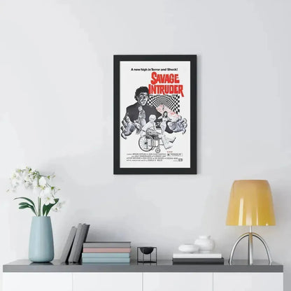 SAVAGE INTRUDER 1970 - Framed Movie Poster - The Sticker Space
