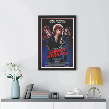 SAVAGE STREETS (3) 1984 - Framed Movie Poster - The Sticker Space