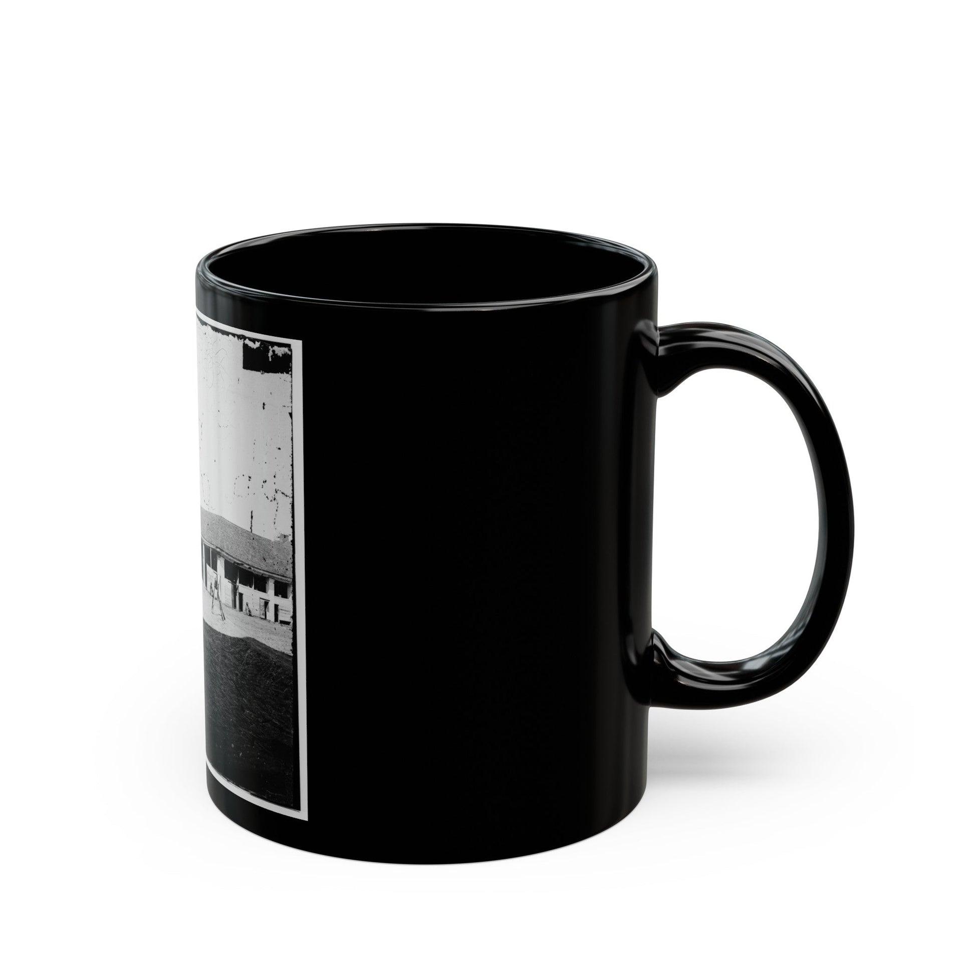 Savannah, Georgia (Vicinity). Market Place (U.S. Civil War) Black Coffee Mug-The Sticker Space