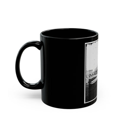 Savannah, Georgia (Vicinity). Market Place (U.S. Civil War) Black Coffee Mug-The Sticker Space