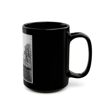 Savannah, Georgia. View (U.S. Civil War) Black Coffee Mug-The Sticker Space