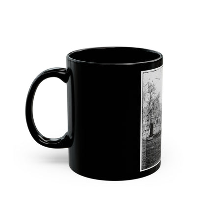 Savannah, Georgia. View (U.S. Civil War) Black Coffee Mug-The Sticker Space