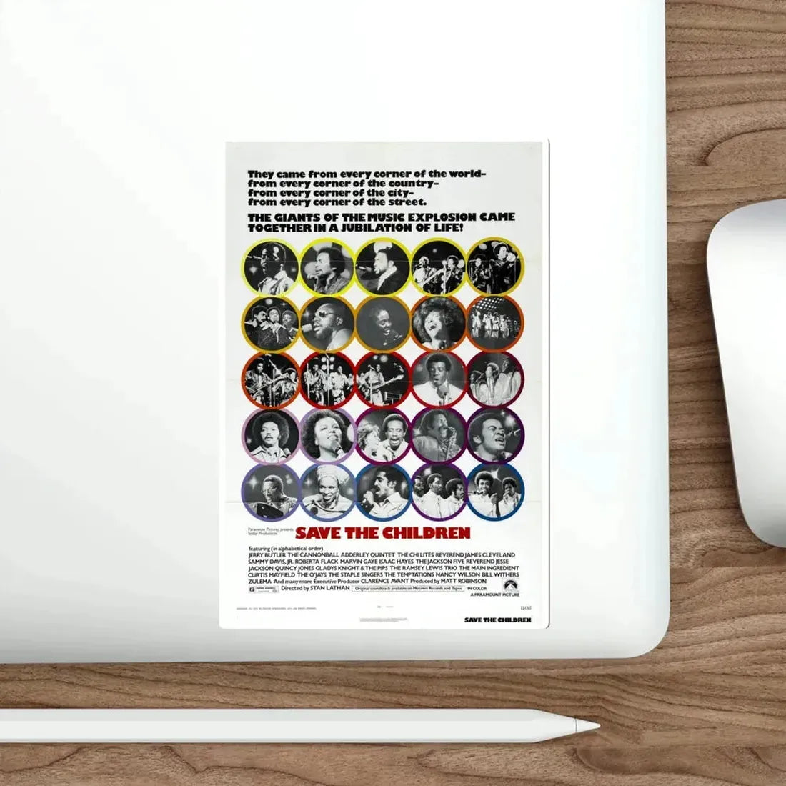 Save the Children 1973 Movie Poster STICKER Vinyl Die-Cut Decal - The Sticker Space