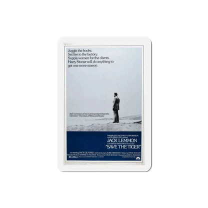 Save the Tiger 1973 Movie Poster Refrigerator Magnet - The Sticker Space