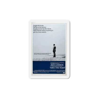 Save the Tiger 1973 Movie Poster Refrigerator Magnet - The Sticker Space