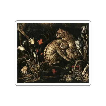 SAVERY, Roelandt - The Paradise (detail) (Artwork) STICKER Vinyl Die-Cut Decal White Die-Cut 3 Inch - The Sticker Space