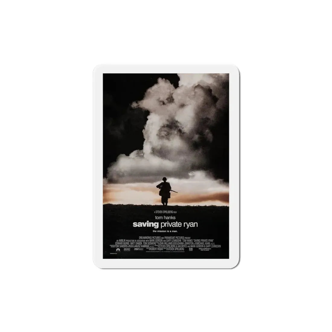 Saving Private Ryan 1998 Movie Poster Refrigerator Magnet - The Sticker Space