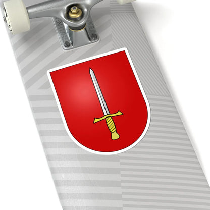 Savièse-coat of arms (Switzerland) (Coat of Arms) STICKER Vinyl Kiss-Cut Decal - The Sticker Space