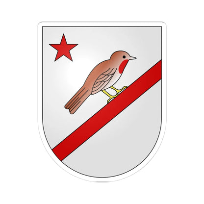 Savosa-coat of arms (Switzerland) (Coat of Arms) STICKER Vinyl Kiss-Cut Decal 4 Inch White - The Sticker Space