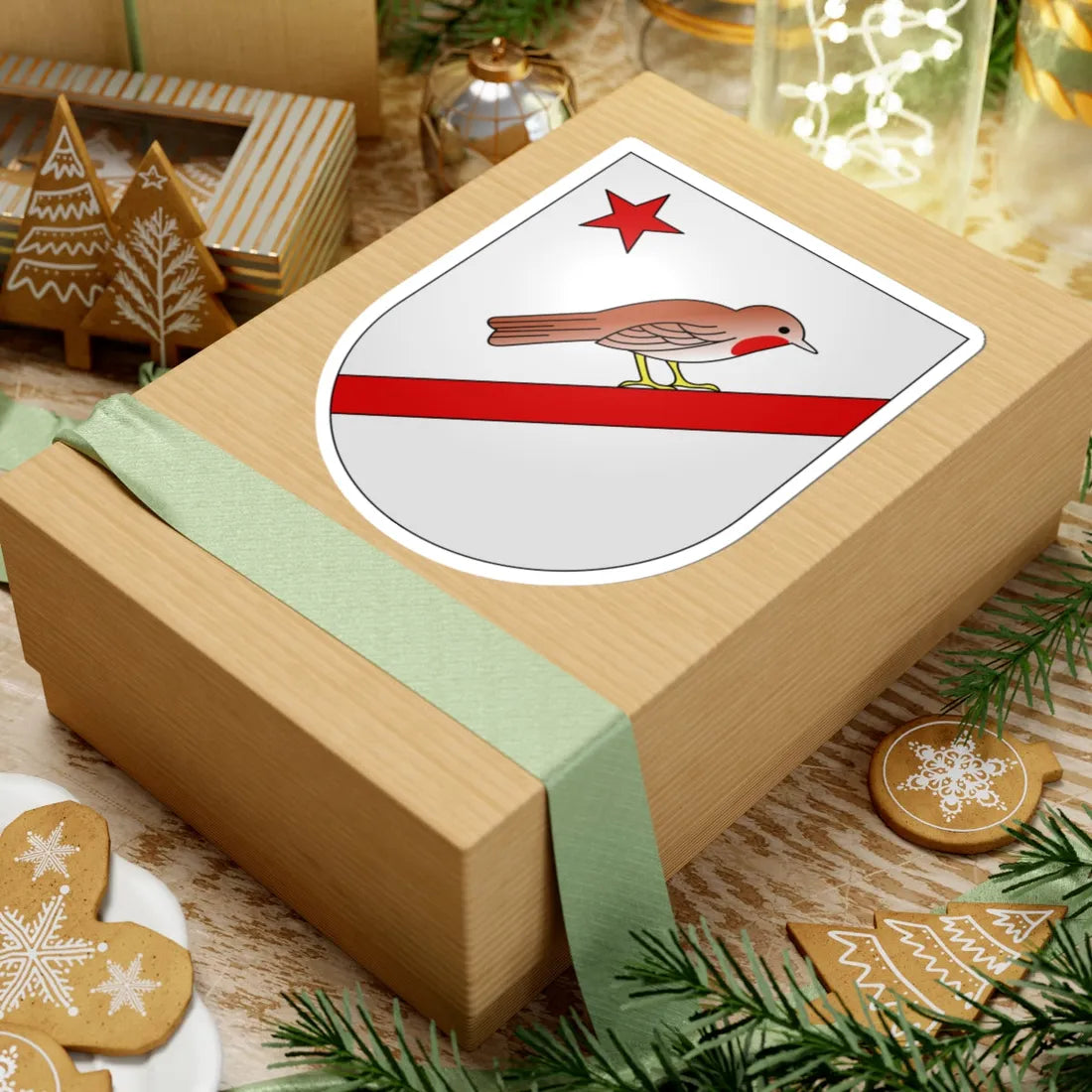 Savosa-coat of arms (Switzerland) (Coat of Arms) STICKER Vinyl Kiss-Cut Decal - The Sticker Space