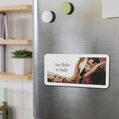 Say Hello to Sally, Collier's magazine illustration (Magazine Illustration) Refrigerator Magnet-The Sticker Space