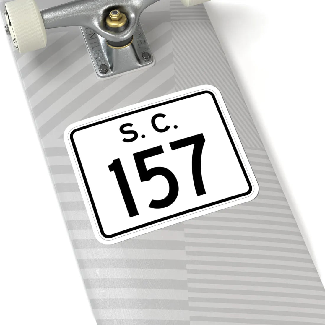 SC-157 (South Carolina) (Road Sign) STICKER Vinyl Kiss-Cut Decal - The Sticker Space