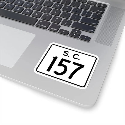 SC-157 (South Carolina) (Road Sign) STICKER Vinyl Kiss-Cut Decal - The Sticker Space