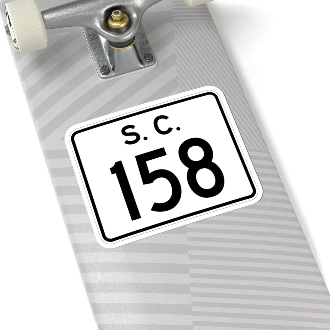 SC-158 (South Carolina) (Road Sign) STICKER Vinyl Kiss-Cut Decal - The Sticker Space