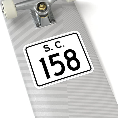 SC-158 (South Carolina) (Road Sign) STICKER Vinyl Kiss-Cut Decal - The Sticker Space
