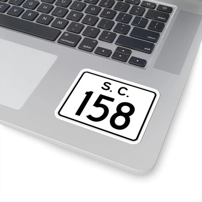 SC-158 (South Carolina) (Road Sign) STICKER Vinyl Kiss-Cut Decal - The Sticker Space