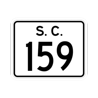 SC-159 (South Carolina) (Road Sign) STICKER Vinyl Kiss-Cut Decal 2 Inch White - The Sticker Space