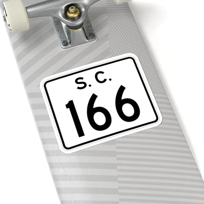 SC-166 (South Carolina) (Road Sign) STICKER Vinyl Kiss-Cut Decal - The Sticker Space