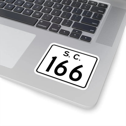 SC-166 (South Carolina) (Road Sign) STICKER Vinyl Kiss-Cut Decal - The Sticker Space