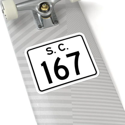 SC-167 (South Carolina) (Road Sign) STICKER Vinyl Kiss-Cut Decal - The Sticker Space