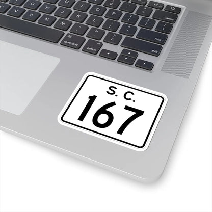 SC-167 (South Carolina) (Road Sign) STICKER Vinyl Kiss-Cut Decal - The Sticker Space