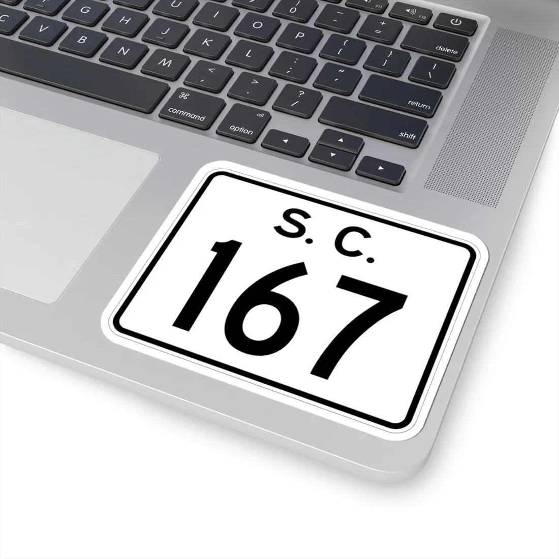 SC-167 (South Carolina) (Road Sign) STICKER Vinyl Kiss-Cut Decal - The Sticker Space
