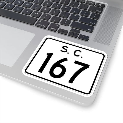 SC-167 (South Carolina) (Road Sign) STICKER Vinyl Kiss-Cut Decal - The Sticker Space