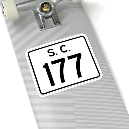 SC-177 (South Carolina) (Road Sign) STICKER Vinyl Kiss-Cut Decal - The Sticker Space