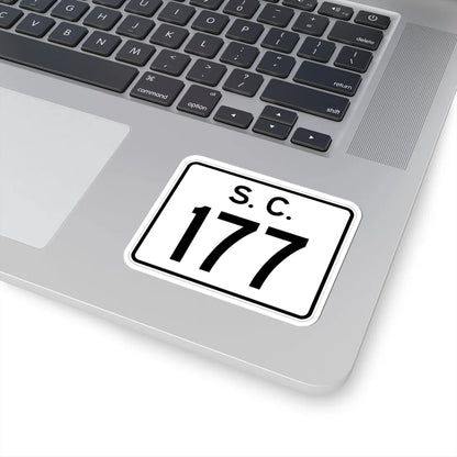 SC-177 (South Carolina) (Road Sign) STICKER Vinyl Kiss-Cut Decal - The Sticker Space