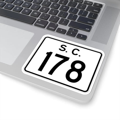 SC-178 (South Carolina) (Road Sign) STICKER Vinyl Kiss-Cut Decal - The Sticker Space