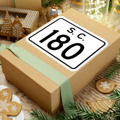 SC-180 (South Carolina) (Road Sign) STICKER Vinyl Kiss-Cut Decal - The Sticker Space