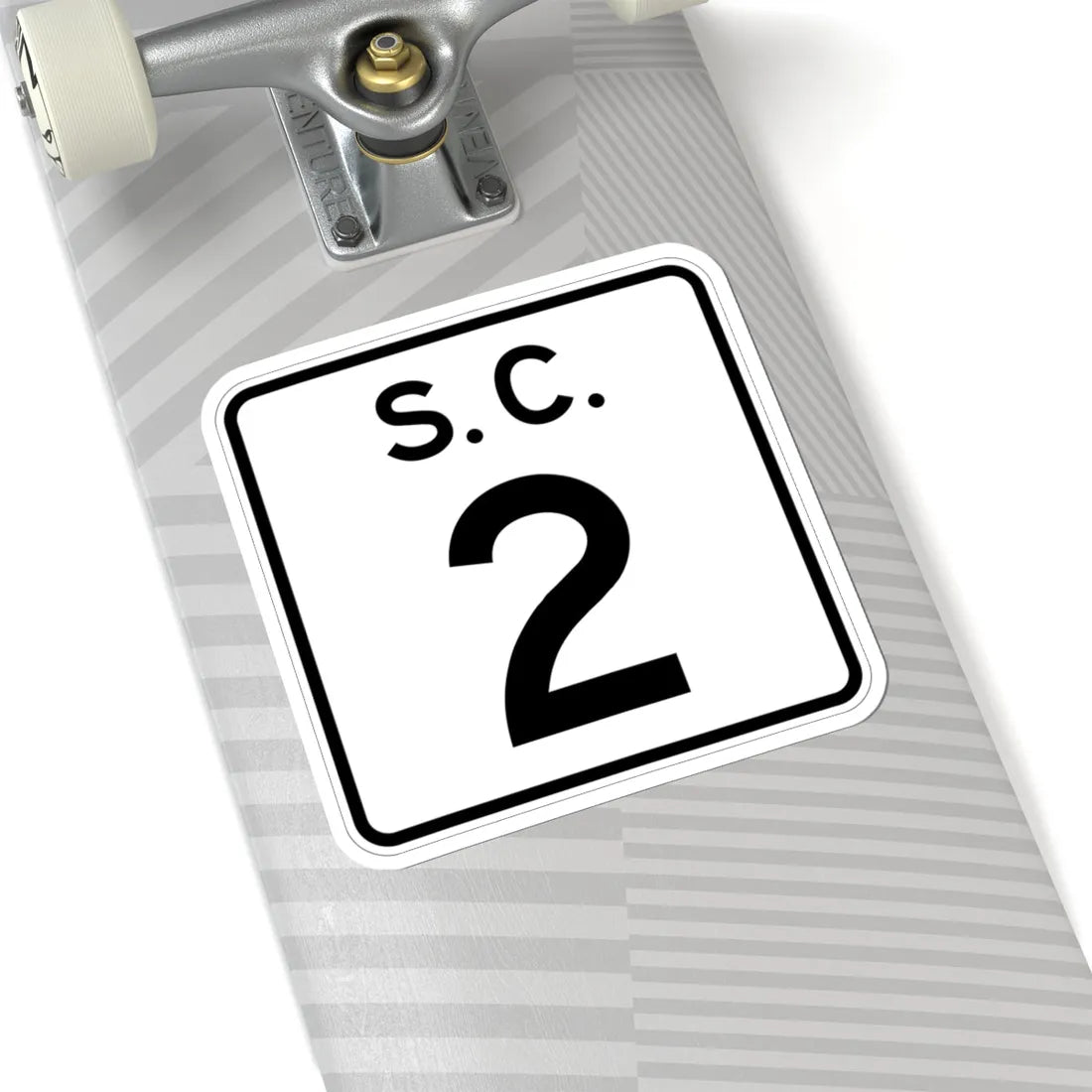 SC-2 (South Carolina) (Road Sign) STICKER Vinyl Kiss-Cut Decal - The Sticker Space
