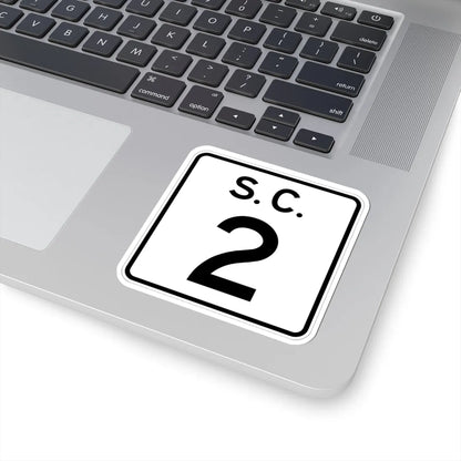 SC-2 (South Carolina) (Road Sign) STICKER Vinyl Kiss-Cut Decal - The Sticker Space