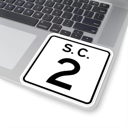 SC-2 (South Carolina) (Road Sign) STICKER Vinyl Kiss-Cut Decal - The Sticker Space