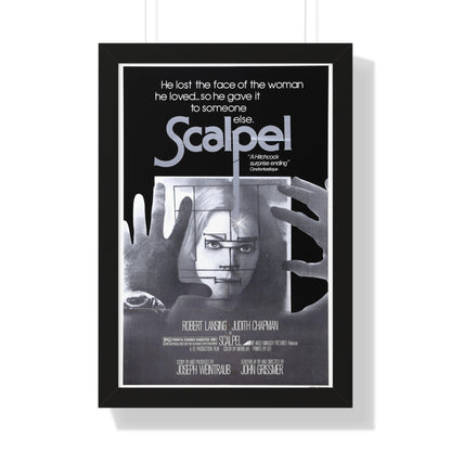 SCALPEL 1977 - Framed Movie Poster-16″ x 24″-The Sticker Space