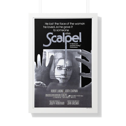 SCALPEL 1977 - Framed Movie Poster-20" x 30"-The Sticker Space