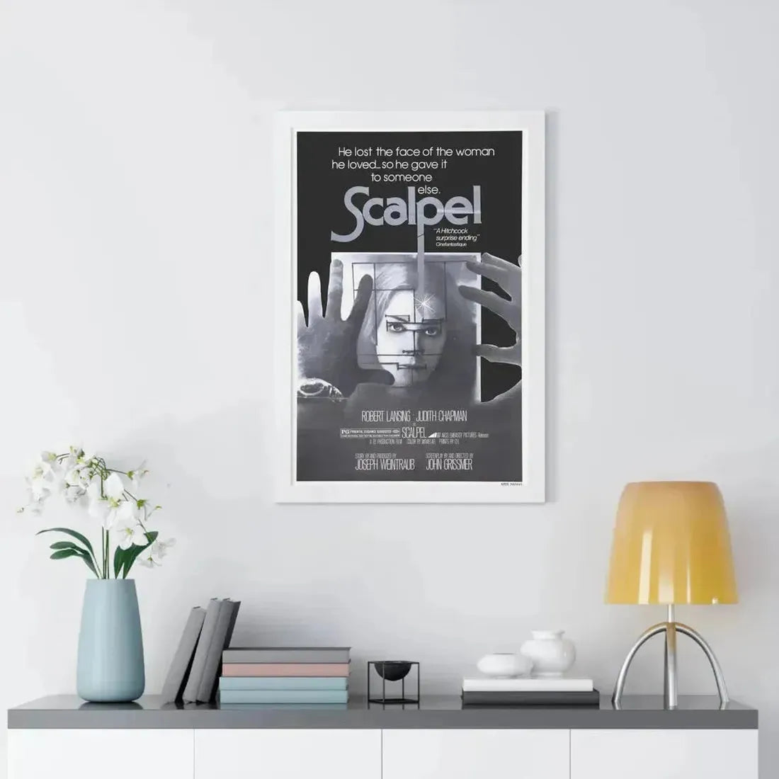 SCALPEL 1977 - Framed Movie Poster - The Sticker Space