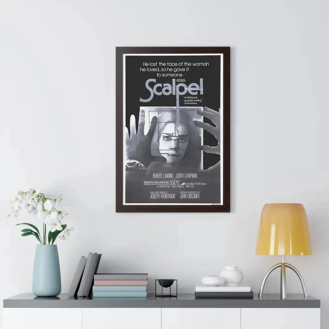 SCALPEL 1977 - Framed Movie Poster - The Sticker Space