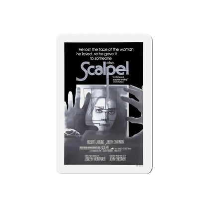 SCALPEL 1977 Movie Poster - Refrigerator Magnet 5 Inch Die-Cut - The Sticker Space