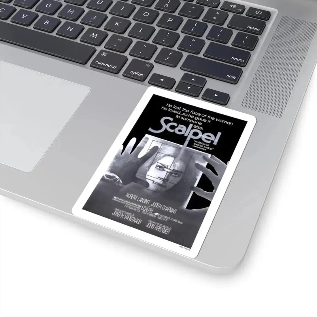 SCALPEL 1977 Movie Poster - STICKER Vinyl Kiss-Cut Decal - The Sticker Space