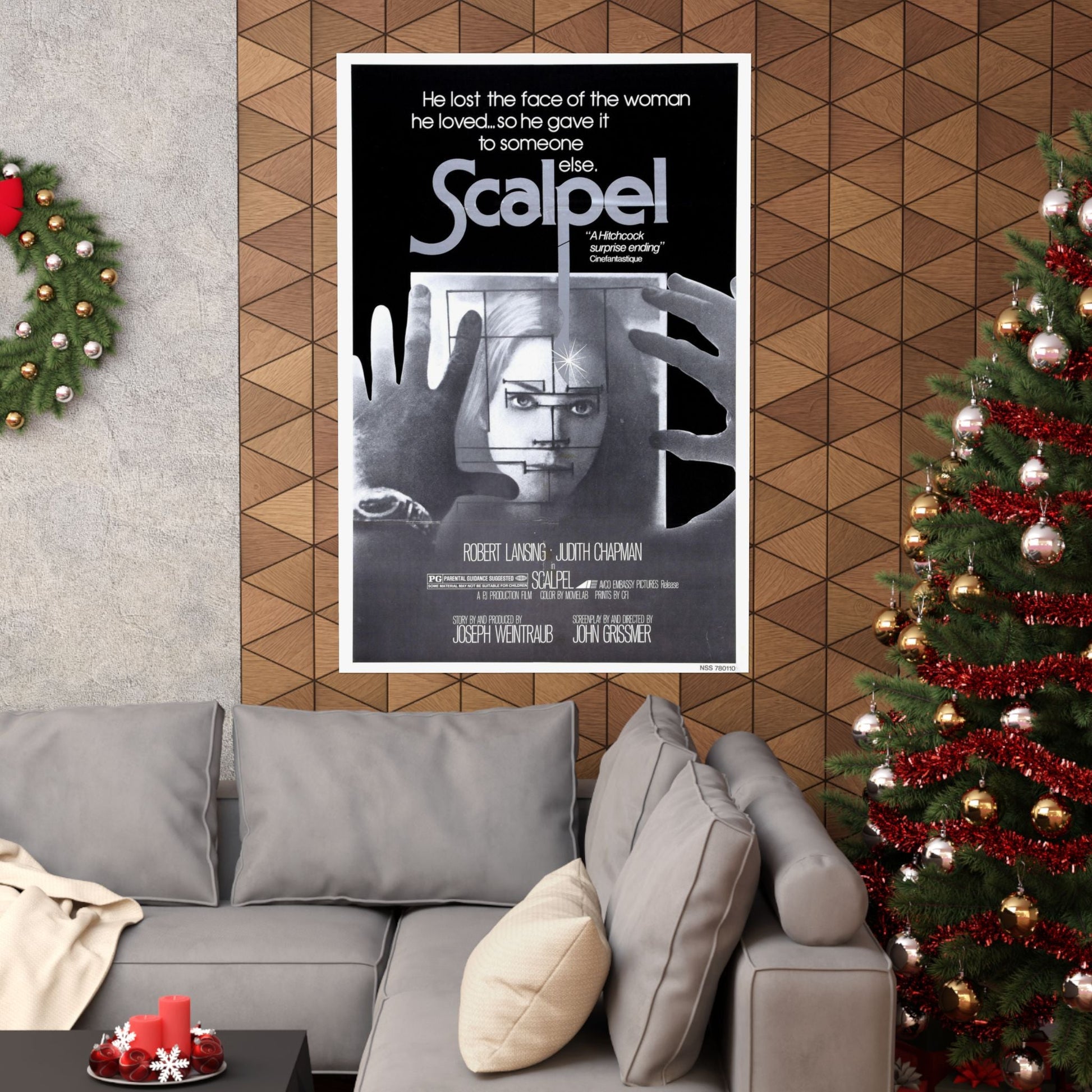 SCALPEL 1977 - Paper Movie Poster-The Sticker Space